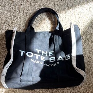 Marc Jacobs Black Canvas Tote